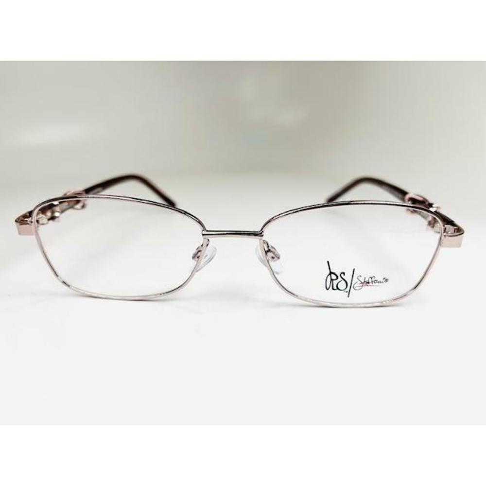 New Roberto Steffani RSS-08 Col.30 Rose Gold & Red Eyeglasses 52/16/135